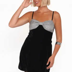 Wendelyn Mini Dress - Black(XS)